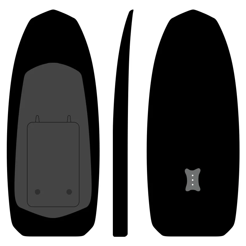 

Best Price Top Quality Manufacturer Custom Private Label 168cm 3000w Full Carbon Electric Surfboard With Popular Discount