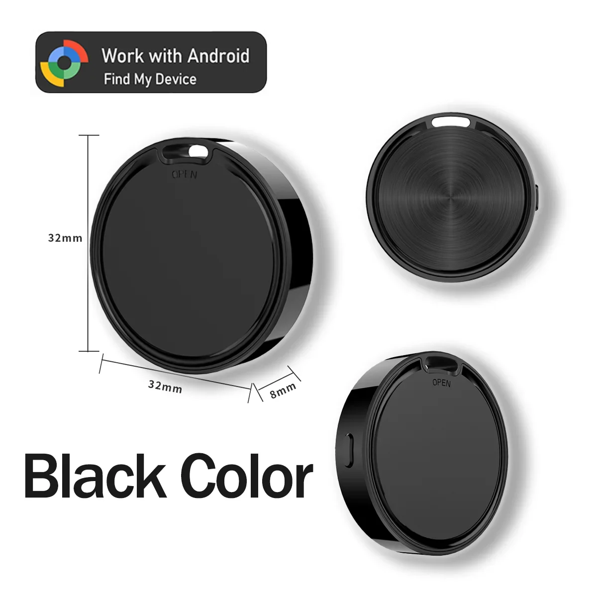 長い待機時間、盗難防止、屋外および屋内での紛失防止タグ追跡装置、Androidオペレーティングシステムの携帯電話用