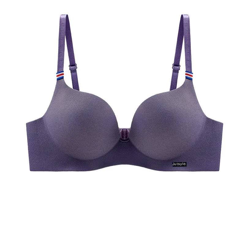 Girl Seamless Bras Comfort Wireless Underwear Women\'s No Steel Ring Bralette 3/4 Cup Glossy Bra Female Lingerie Japanese Style
