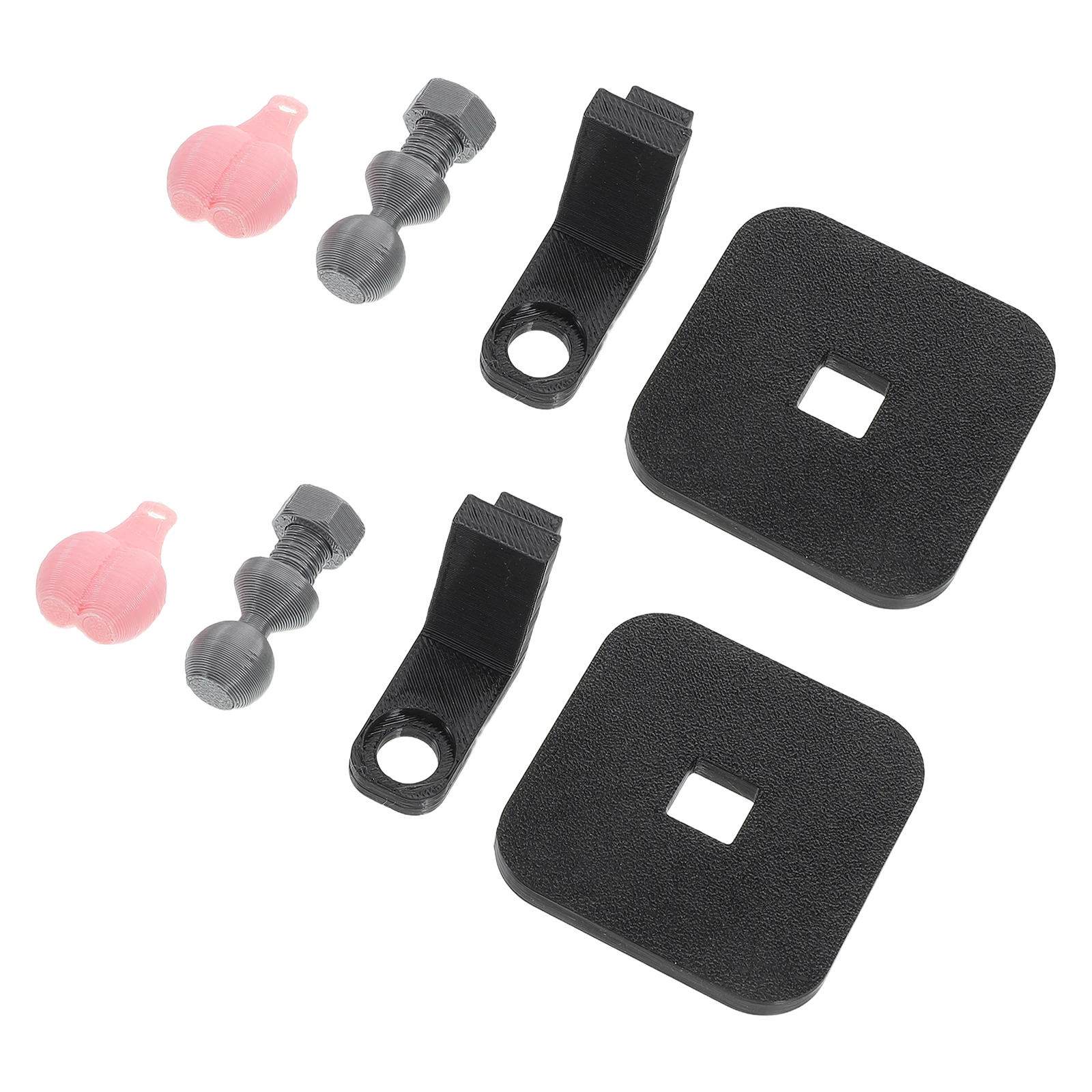 

2Pcs Miniature Trailer Hook Truck Accessories Materials Versatile Use Trailer Towball Protector Car Hitch Cover Receiver