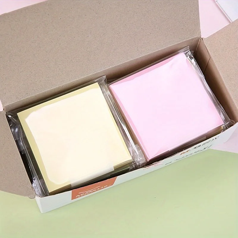M&G 12 Pcs Sticky Notes Portable Colorful 1200 Sheets 4-Color Note N-Times Memo Pads for Office School