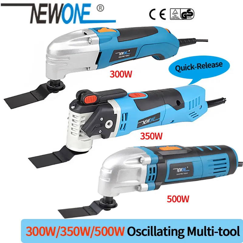 300W/350W/500W Qucik-Release Multifunction Power Tool Electric Oscillating Tool Renovator Saw with Handle,DIY Home Improvement