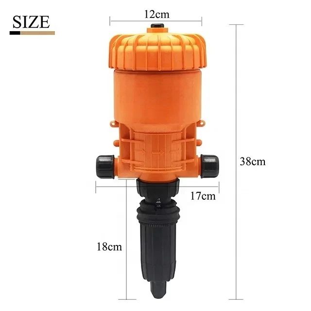 - `Water Powered Automatic Dosing Pump For Poultry Livestock Fertilizer Injector Doser Feeding Machine`