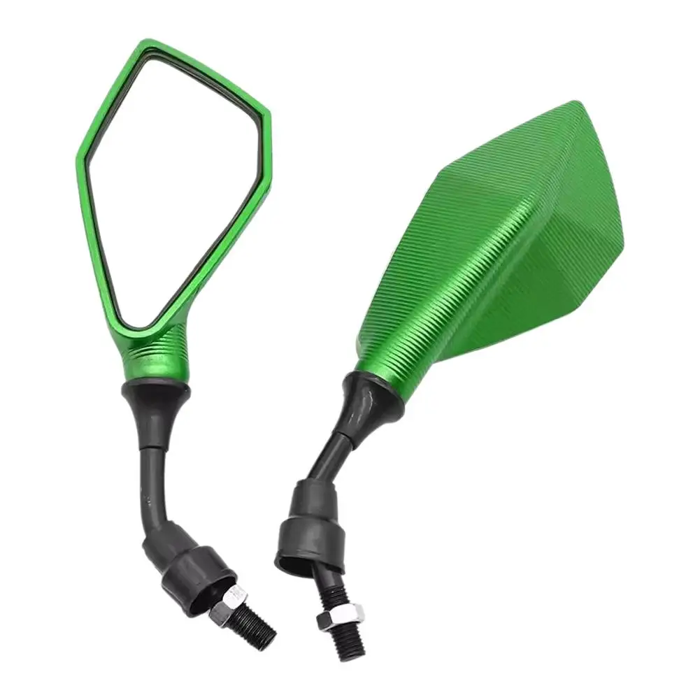 1 زوج دراجة نارية مرآة الرؤية الخلفية استبدال أجزاء مساعد E-الدراجة تعديل مرآة الملحقات عكس سكوتر N9P8