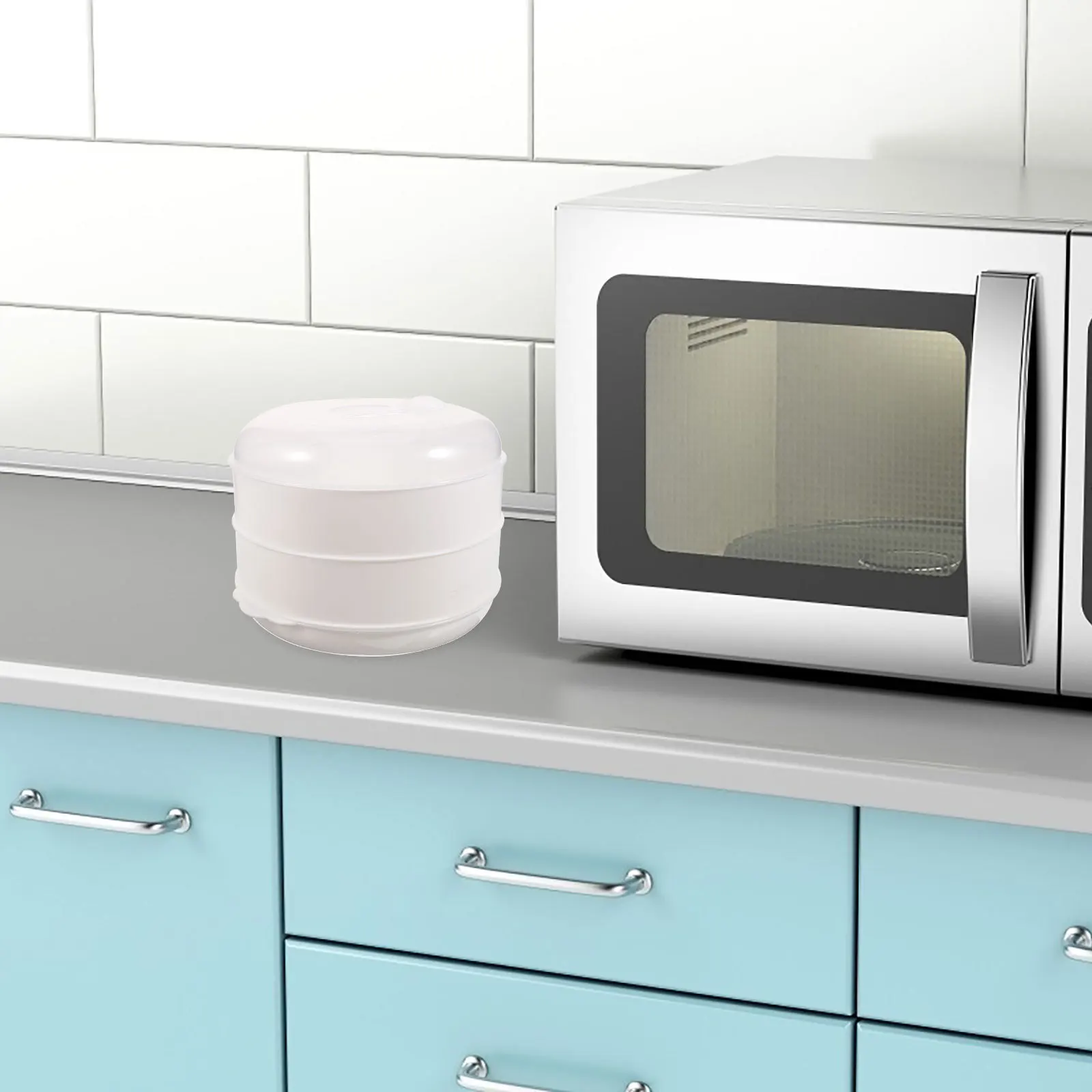 

Пароварка для еды, микроволновая печь, гаджеты для приготовления пищи, двухслойная нагревательная чаша, булочки на пару, овощи, разогрев еды, супа, макарон