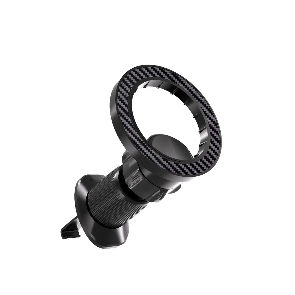 Magnetic Base Phone Holder Universal Rotatable Air Vent Clip Mount Stand Smooth Surface Stabilize Magnetic Adsorption Bracket
