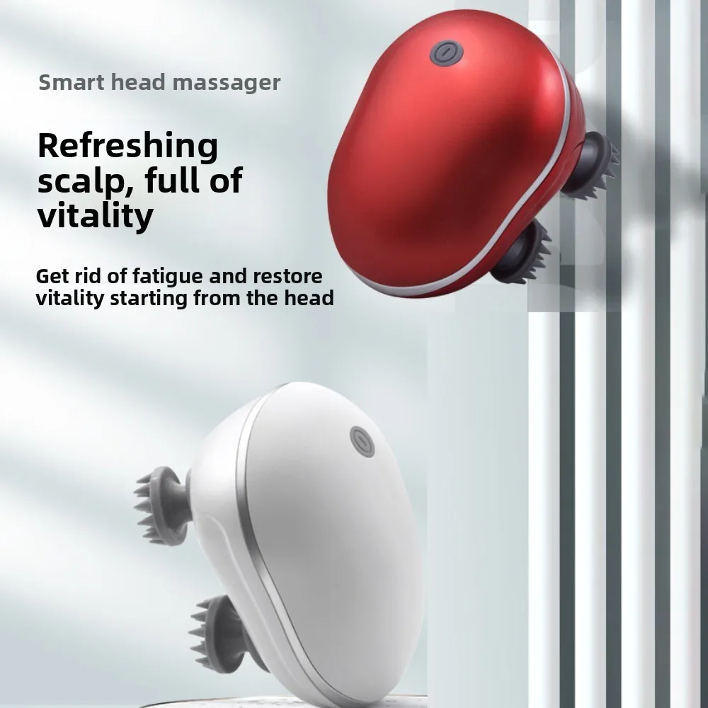 

Многоцелевой электрический массажер для головы, разминающий кожу головы, расслабляющий массажер для кожи головы, вибрационный перезаряжаемый массажер для головы, ванная комната