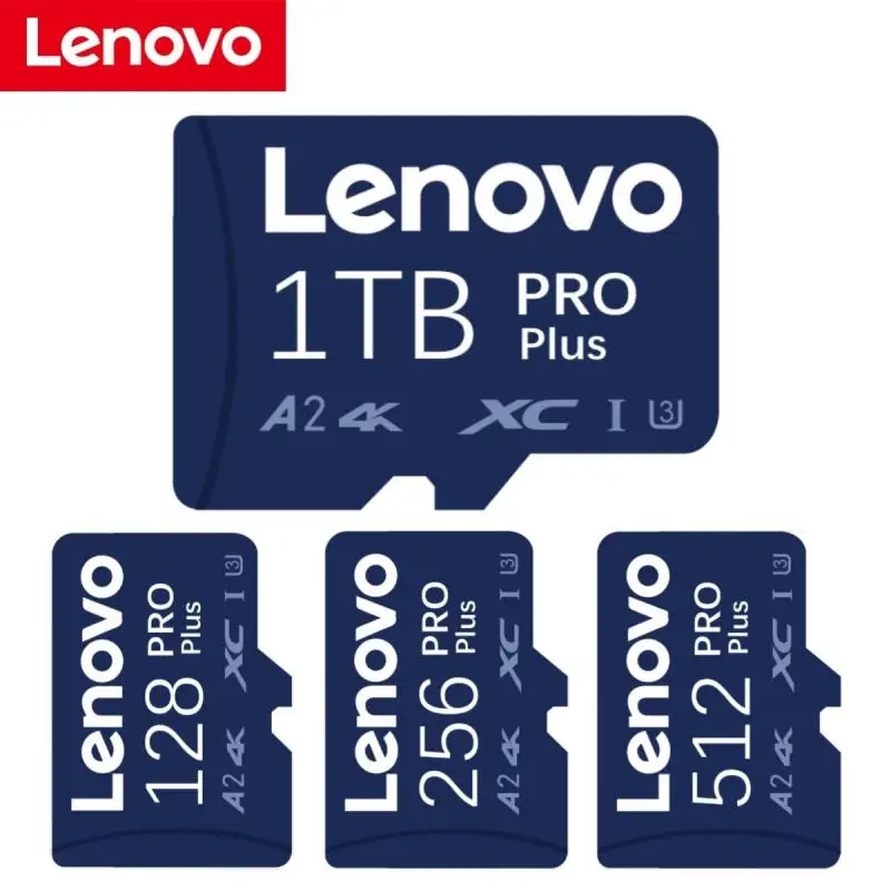 Lenovo 2TB SD Memory Card 1TB SD/TF Flash Card 256GB SD Cards 1TB 512GB Micro TF SD Card 128GB For Phones Ps5 Drones Camera Ps4