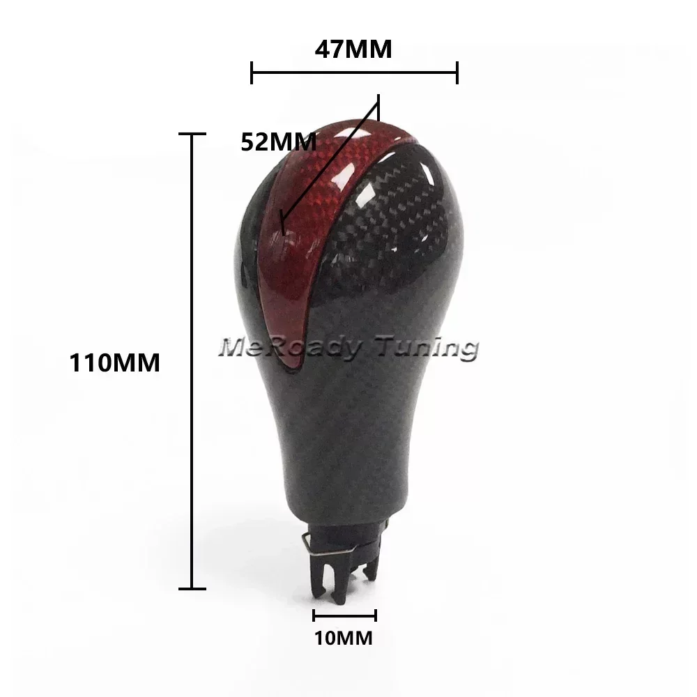 Carbon Fiber Car Gear Shift Knob Handle for Nissan Infiniti FX35