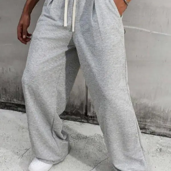 

Новые мужские повседневные брюки с высокой талией, прямые брюки Soldier Sle, удобная посадка, нейтральный материал высокого качества, зимняя коллекция