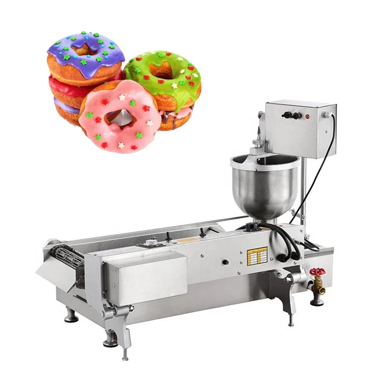 manufacturing equipment is fully automated for use in complete donut production lines and commercial bakeries with high volumes