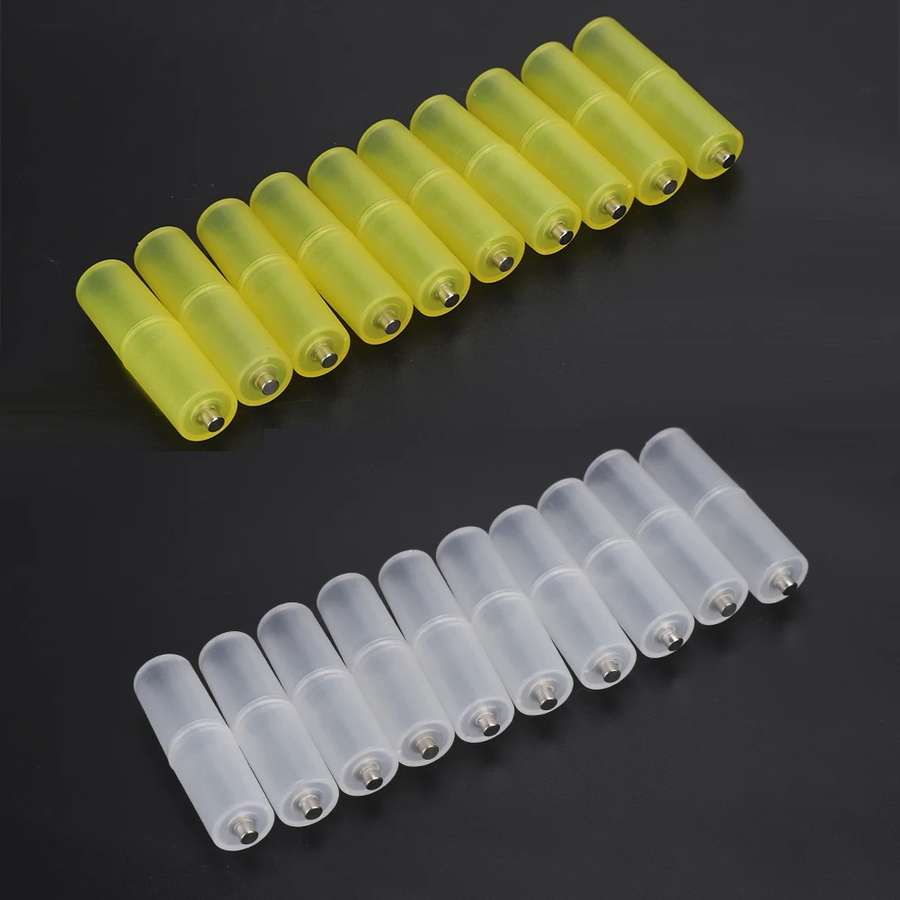 to AA Size Cell Battery Converter Adapter Batteries Holder Case Switcher Battery Converter Adapter Battery Converter