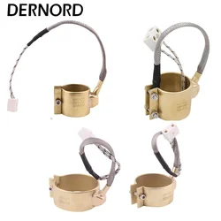 DERNORD 220v/230v Electric Copper Barrel Brass Band Heater for Extruder 280W 250W 230W 170W 130W 60×30/50×30/40×30/30×30mm