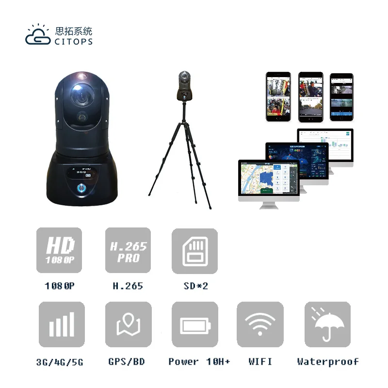 كاميرا CCTV خارجية بشكل قبة 1080P Full HD 3/4g Wifi Gps كاميرا للرؤية الليلية 4g Ptz Ip Wifi Camera #5