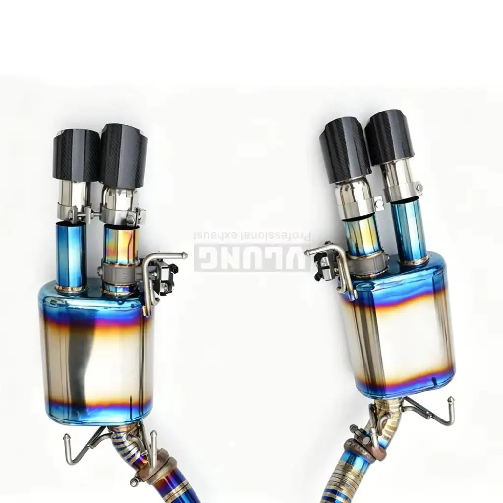

High Performance Lightweight Titanium Exhaust Valve Cat Back Exhaust System for 2010-2014 Ford Mustang 5.0 5th Generation