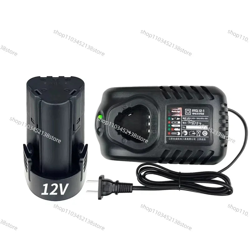 

Перезаряжаемая ручная дрель Зарядное устройство для аккумулятора 12 В Dongcheng 10-10E Зарядное устройство для литиевой батареи