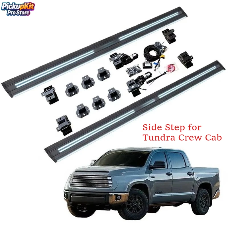 

Customized Automatic Electric Power Side Step Running Board for Tundra Crew Cab 2010-2017 2018-2021