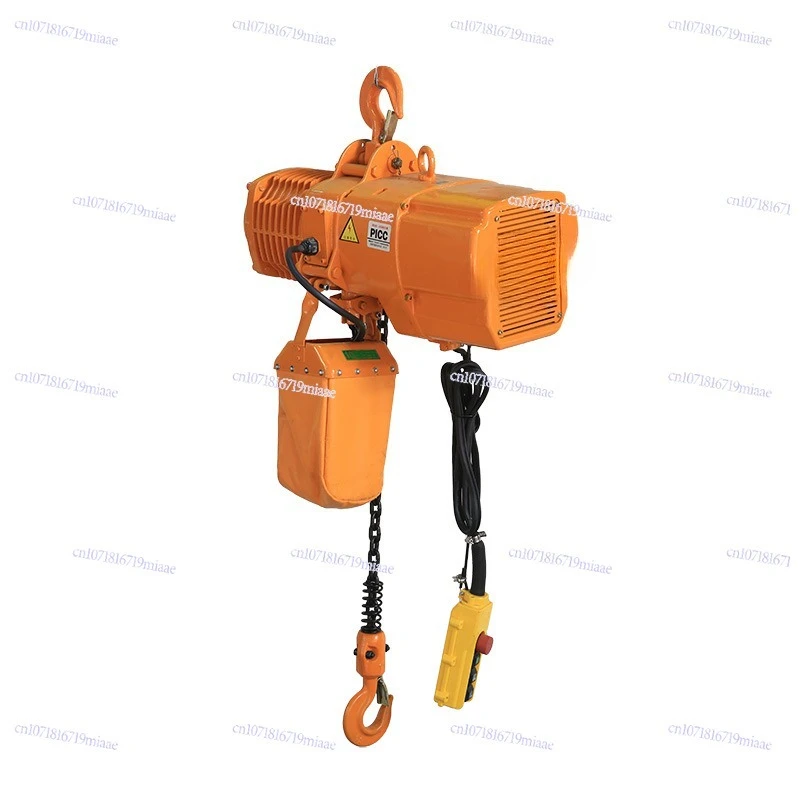 Second-generation ghost head chain electric chain hoist 220V380V fixed running lifting hoist