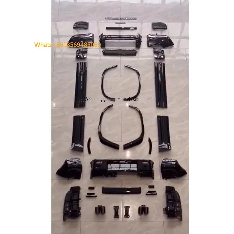 Auto Part Car Modified  Full Body Kit Set LR 2020 Black Style