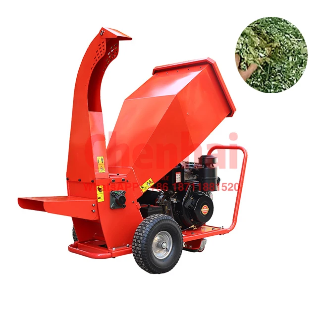 

garden waste leaves branch wood chipper stalk shredder machine Tree shredder wood chipper Brush Chipper