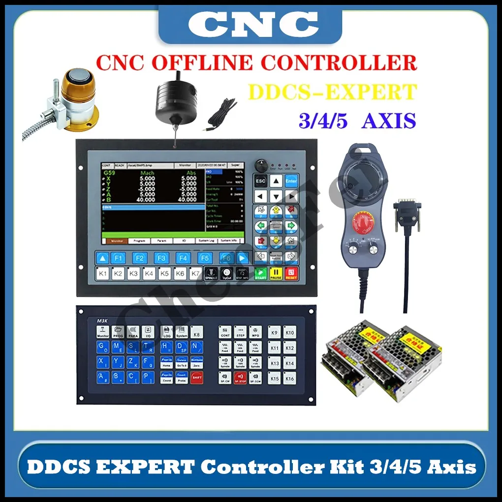 

The Latest CNC Controller DDCS-EXPERT/M350 3/4/5 Axis 1Mkhz Support Close-loop Stepper Sevro/Double Y-axis ATC Replace DDCSV3.1