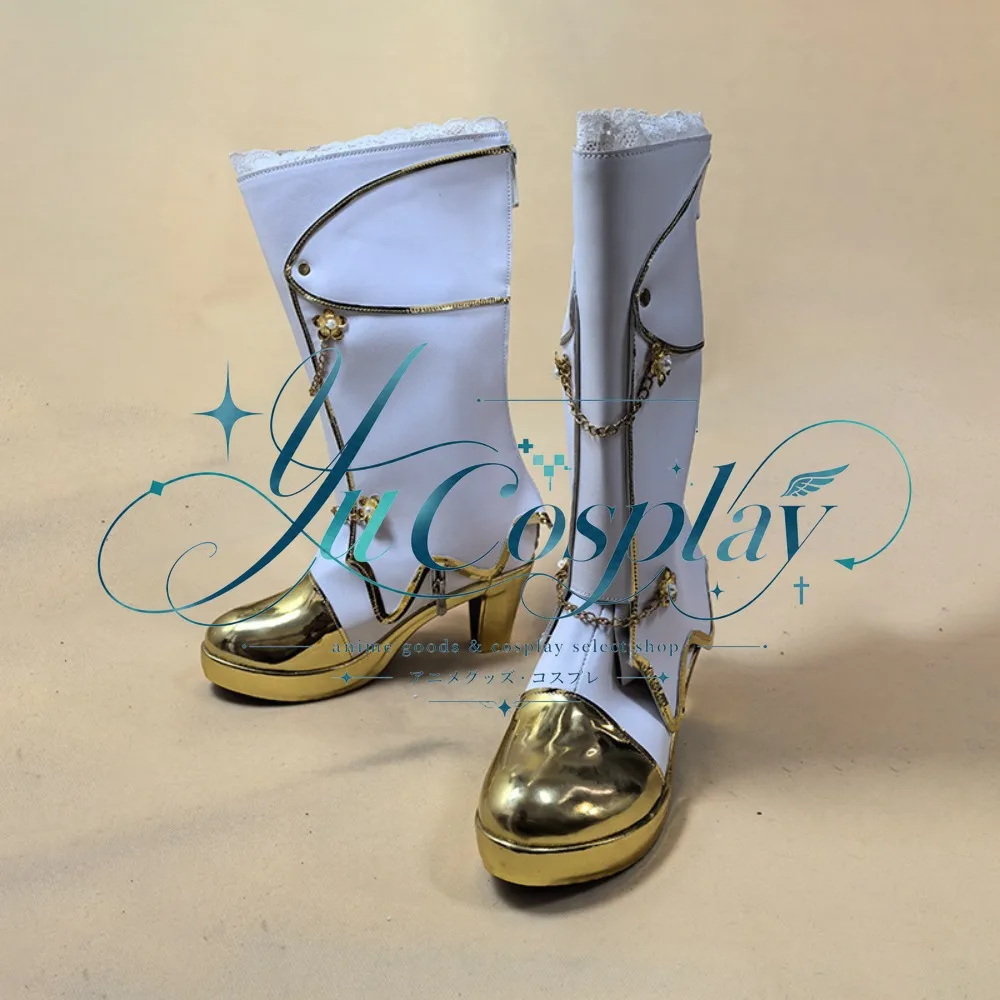 Love Live Wedding Style Cosplay Shoes Idol Character Bridal Footwear Stage Performance Elegant Design