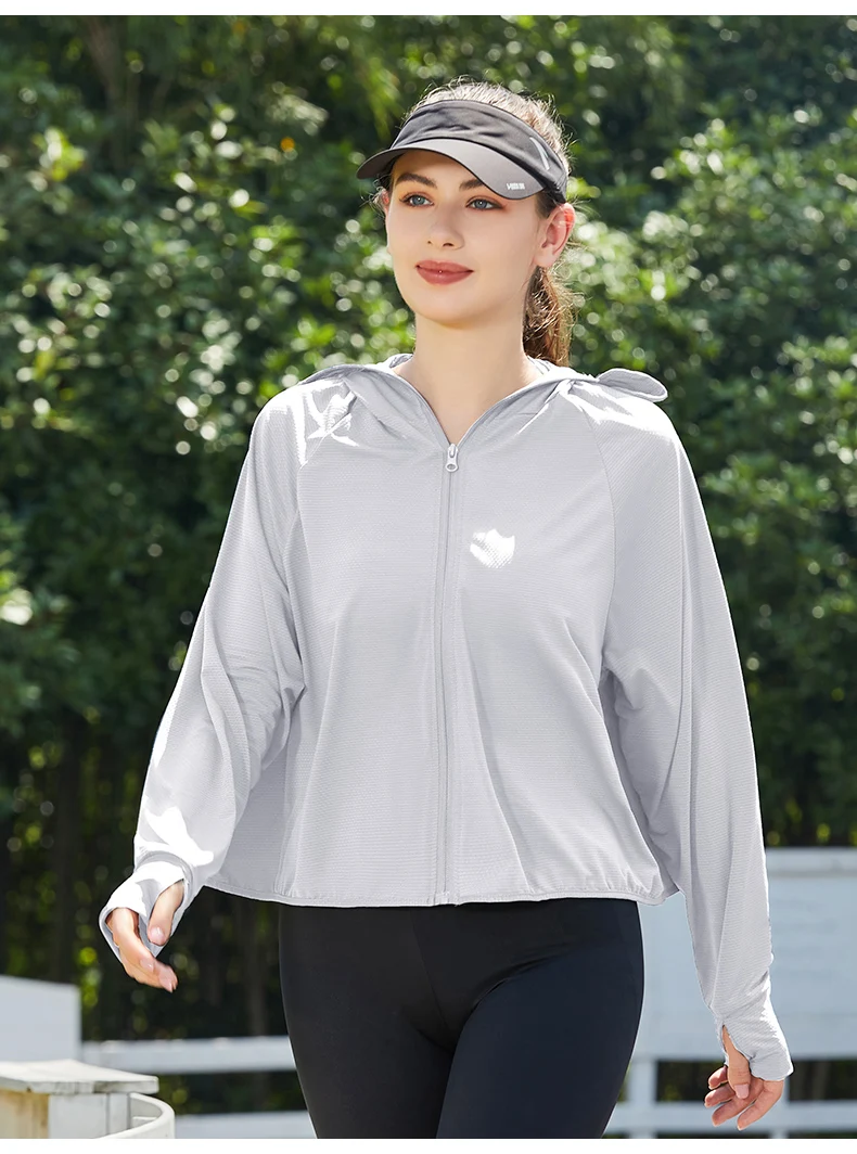 

New Summer Women Men Fishing Shirt UV Proof Coat Quick Dry Thin Sunscreen Outwear Hooded Cycling Beach Clothes 2024 YC511