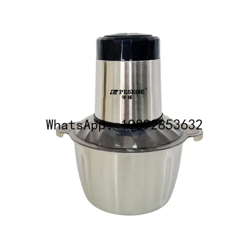 QQ stainless steel food processor, vegetable chopper, ginger, garlic, meat mincer, semi-spherical meat grinder