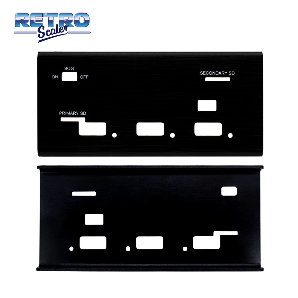 RetroScaler Metal Cases for Mister FPGA Kit Core Control Suit for DE10-Nano Main Board / v6.1 IO Board and Mister USB Hub