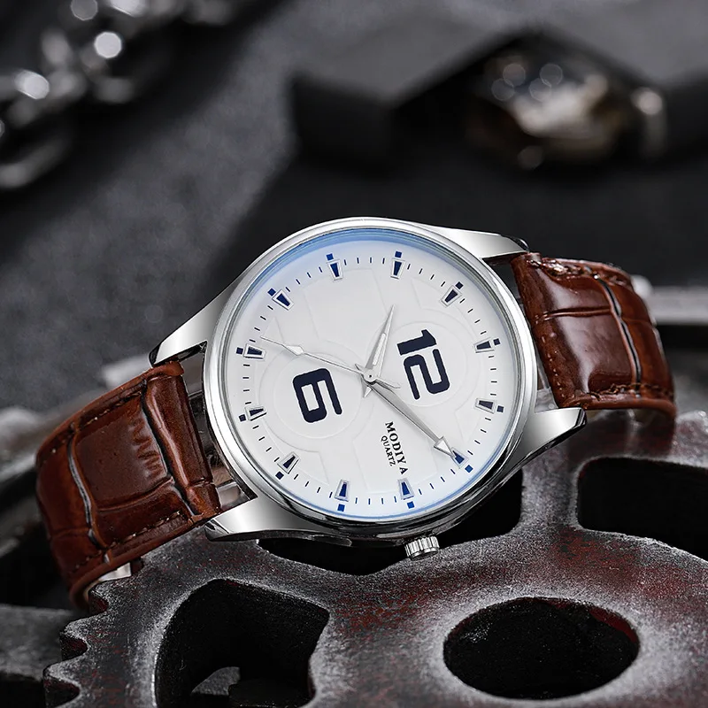 

Новые мужские часы 2026 года: люксовый бренд, модные повседневные спортивные водонепроницаемые кожаные кварцевые наручные часы для бизнеса (Relogios Masculinos)