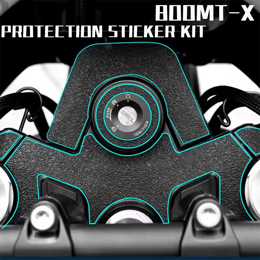 

800MT-X аксессуары, комплект защитных наклеек для CFMOTO 800MTX 800MTX, комплект защитных наклеек для тела, матовая наклейка против царапин