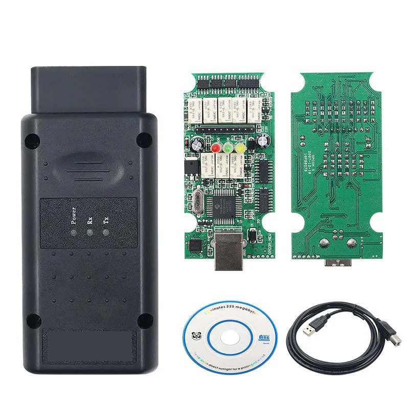 Newest For Opel OPCOM 1.99/1.95 CAN BUS OBD2 Scanner Car Fault Tester Check Engine Adapter Car Diagnostic Tool for OpelCarModels