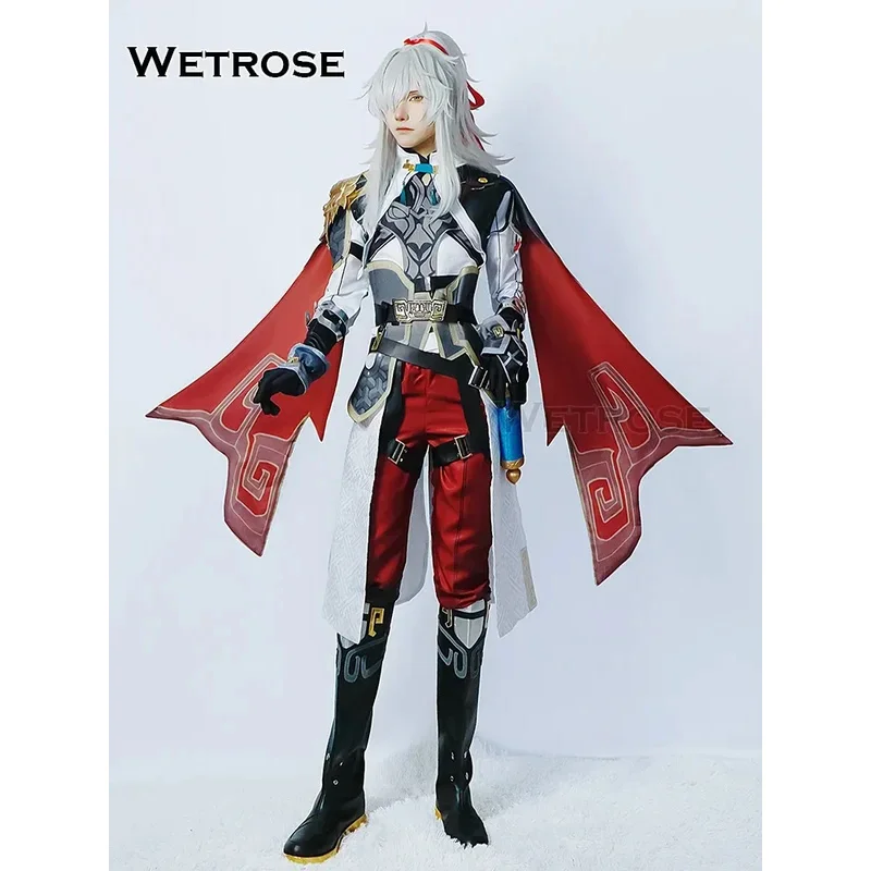 【Wetrose】In Stock Jingyuan Cosplay Costume Honkai Star Rail Jing Yuan Full Set Anime Game Outfits Halloween