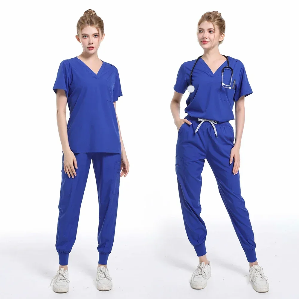 High Quality Scrub Uniform Jogging Pant Pet Grooming Doctor Work Clothes Health Care Medical School Accessories Nursing Workwear