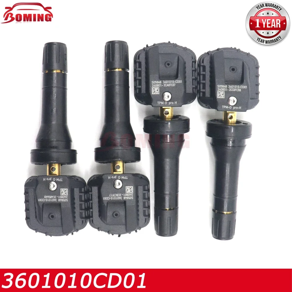 3601010CD01 433MHz NEW TPMS Tire Pressure Sensor For ChangAn CS35 CS55/CS75/EADO PLUS Raeton CC UNI-K UNI-T 3601010-CD01