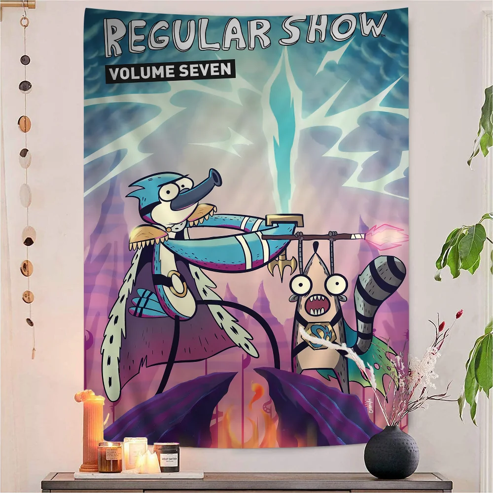 

R-Regular Cartoon Show Movie Chart Tapestry Home Decoration Hippie Bohemian Decoration Divination Wall Hanging Home Decor