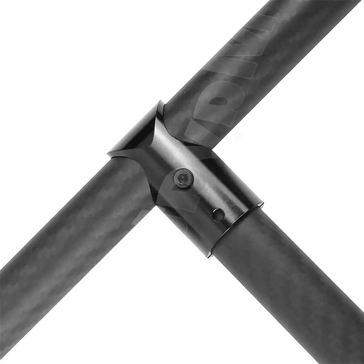 2PCS 16/20 to 20mm 25 Aluminum Tee Joint Three-way Connector Joint Landing Gear Fixed Tripod for RC Plant Agriculture UAV Drone