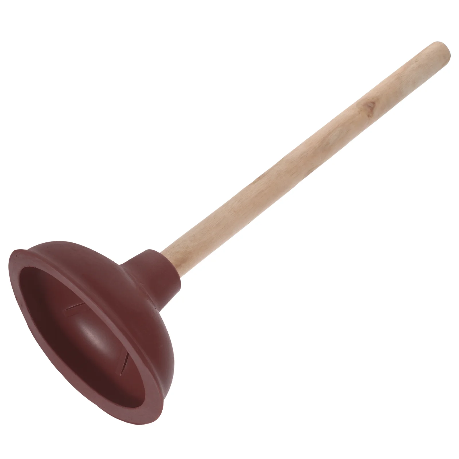 Heavy Duty Toilet Plunger Wooden Handle Plunger Portable Plunger Bathroom Plunger for Home plungers for bathroom