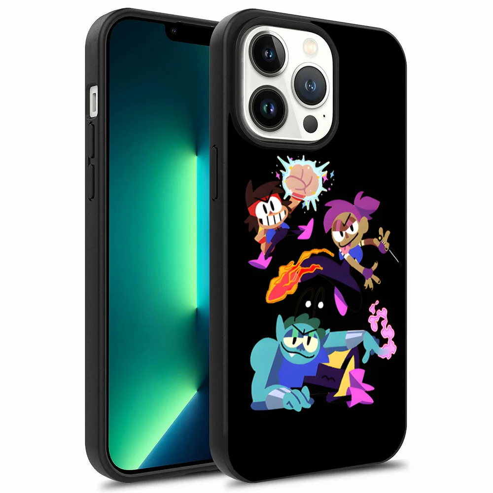 O-OK KO Lets be Heroes Phone Case For iPhone 15,14,13,12,11,Plus,Pro,Max Mini Magsafe Magnetic Wireless Charging