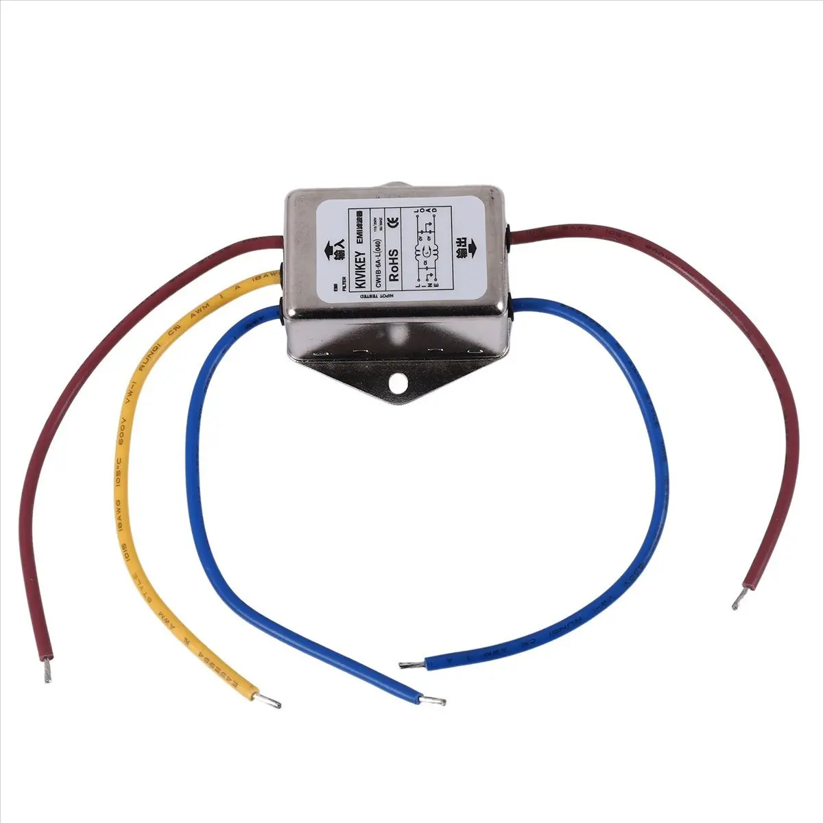 REST AC 115 V / 250 V 6 A individual Phase noise filter