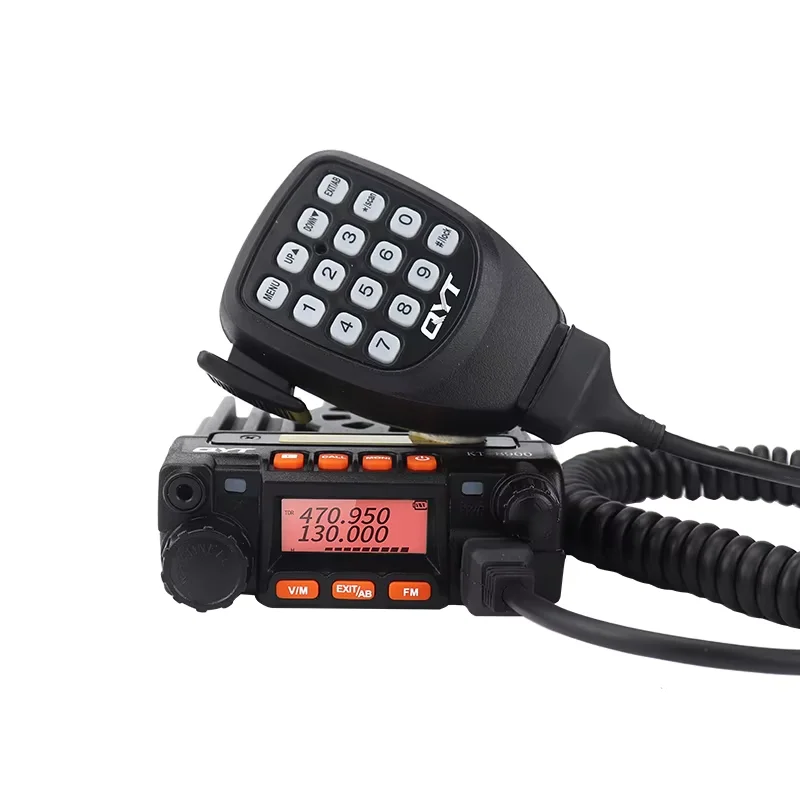 

QYT KT-8900D Dual Band Mini Car Radio Mobile Transceiver VHF UHF Two Way Radio USB Programming Cable