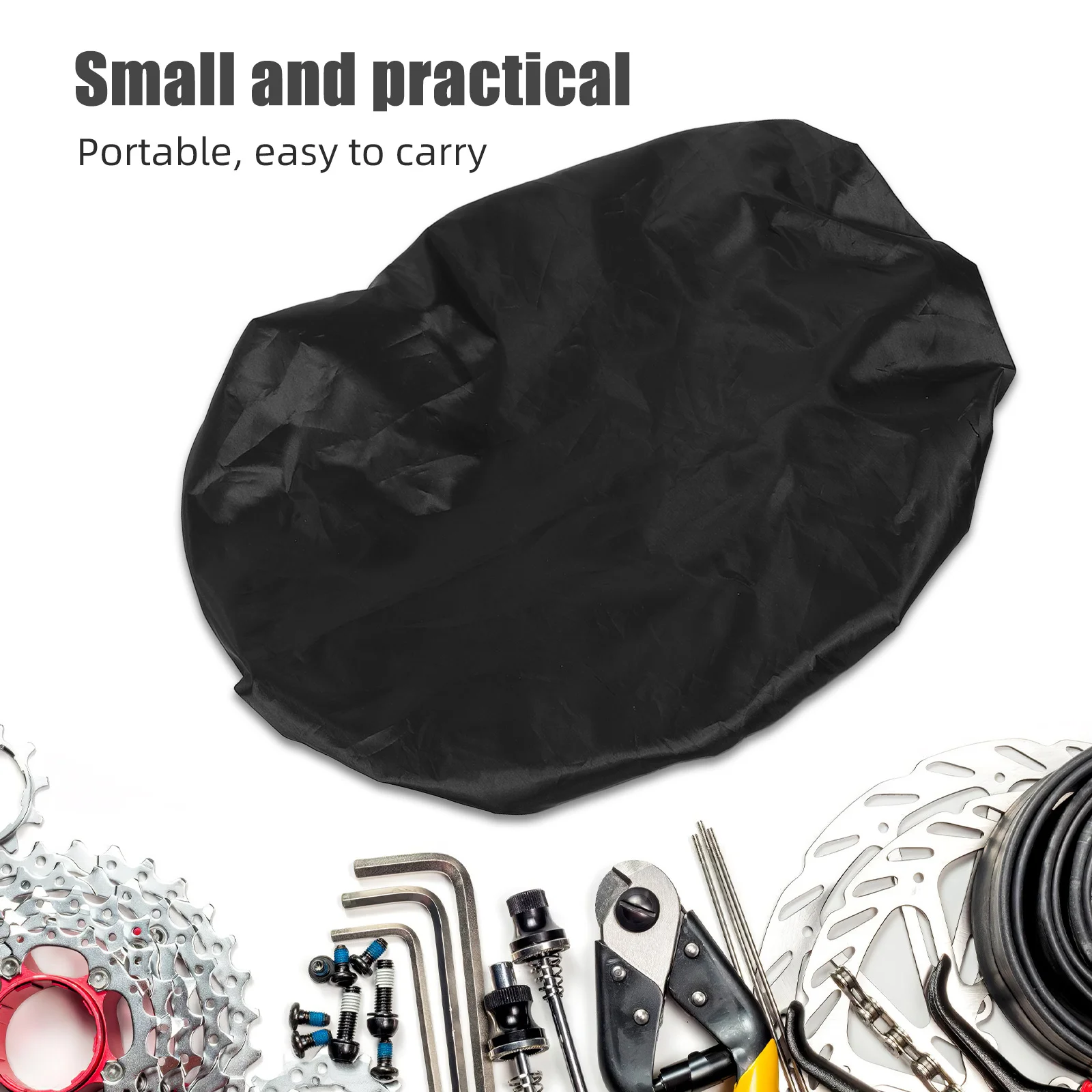 

6Pcs Waterproof Bike Rear Seat Bag Cover Rain Protector Pannier Saddle Rack Cycling Commuter Outdoor Bike Pack Rain Cover