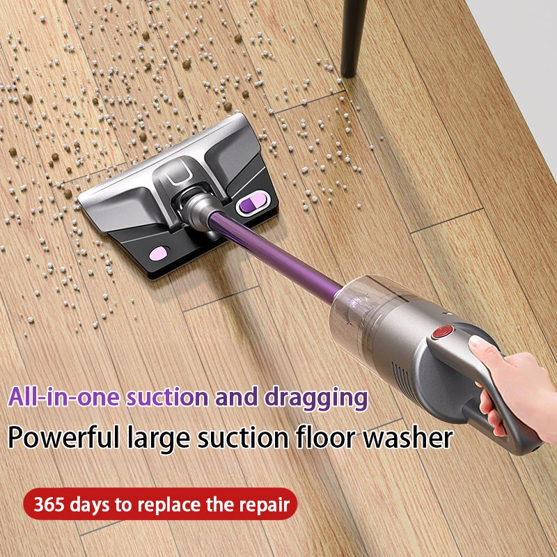 

Cordless Vacuum Cleaner Home Use Large Suction Power Powerful Power Handheld Small Cat Hair Mop Sweep Mites Eliminator