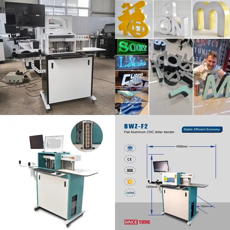 for BYTCNC Factory Price Advertising Text Making Equipment Aluminum Channel Letter Bending Machine