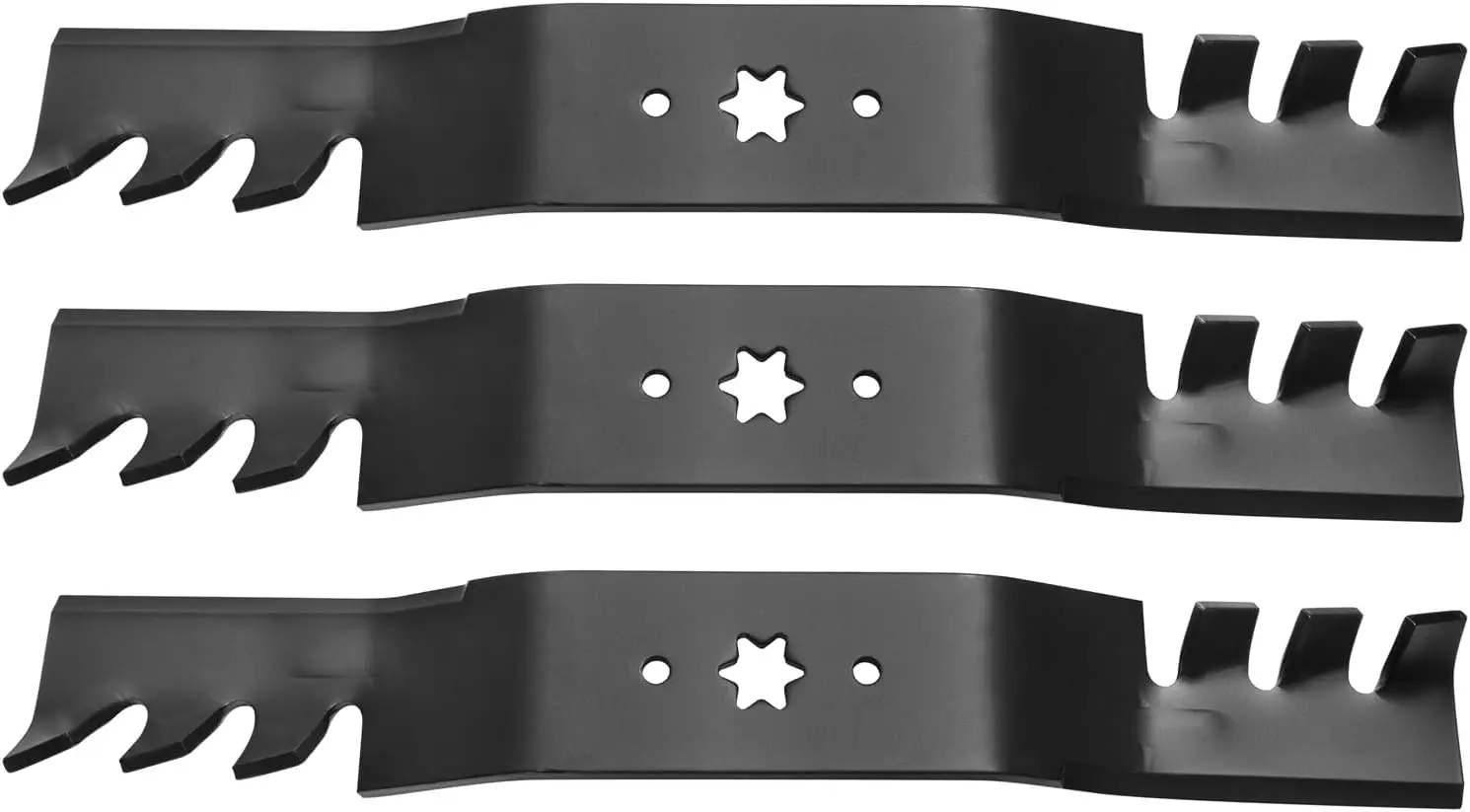 942-04053C Mulching Blades Compatible with 50'' Cub Cad et Deck, 742-04053 Mower Blades Fit for Cub Cad et, MTD RZT 50 LTX 1050
