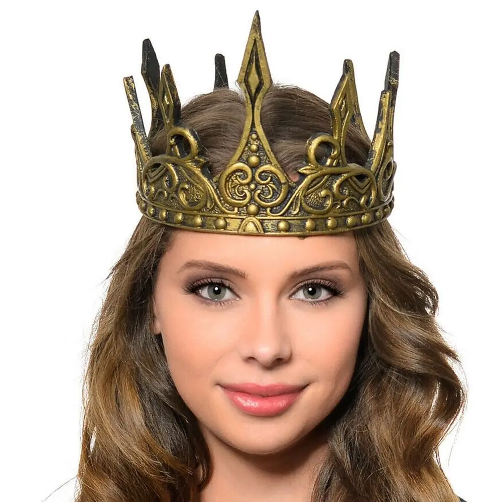 Simple Bar Mitzvah Crown King Crown Korean Style Headband PU Prince Crowns Hair Accessories Hair Hoop Round Tiaras Hair Jewelry