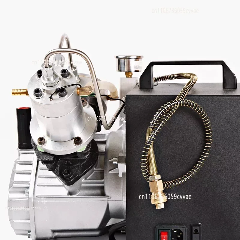 Explosion-proof upgrade flagship double-cylinder air pump 30p water-cooled electric high pressure machine 40MPA air pump pump
