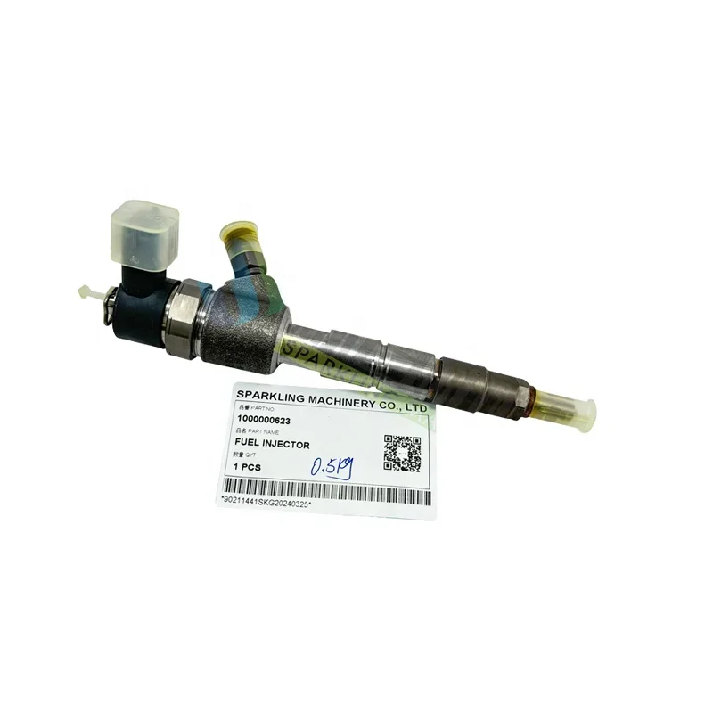 SKGM 1000000623 WP2.1 Excavator Spare Parts Fuel Injector 1000000623