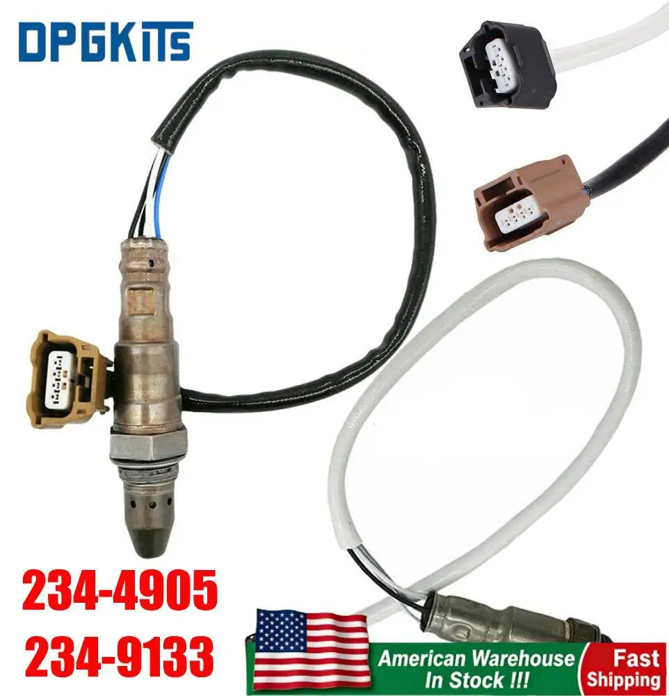 

DPGKITS 234-9133+234-4905 Датчик кислорода O2 для соотношения воздуха и топлива вверх и вниз для Nissan Altima Base SL SR SV 2013-2017 гг.