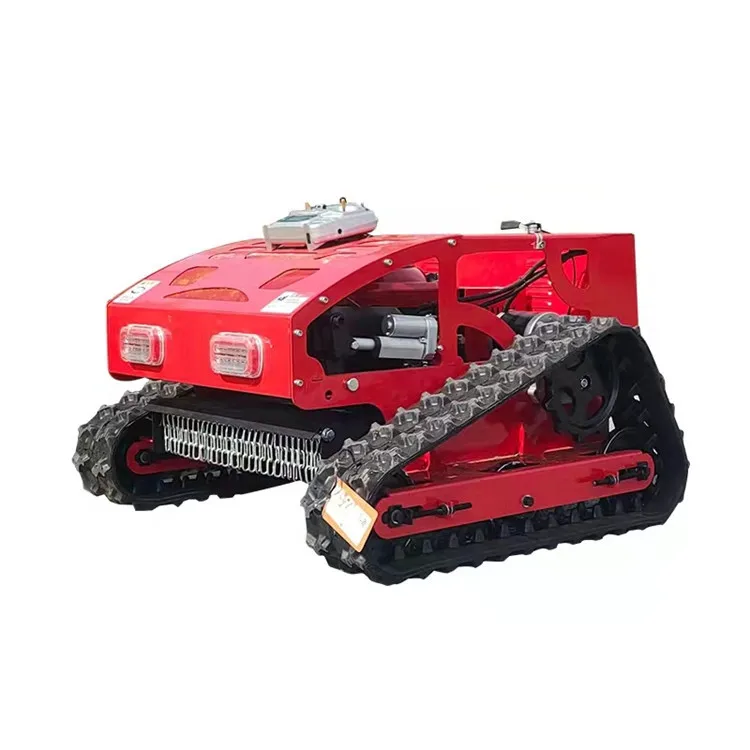 Orchard remote control crawler lawn mower intelligent wireless control tractor lawn mower